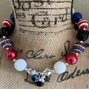 Mickey Mouse necklace bubble gum style